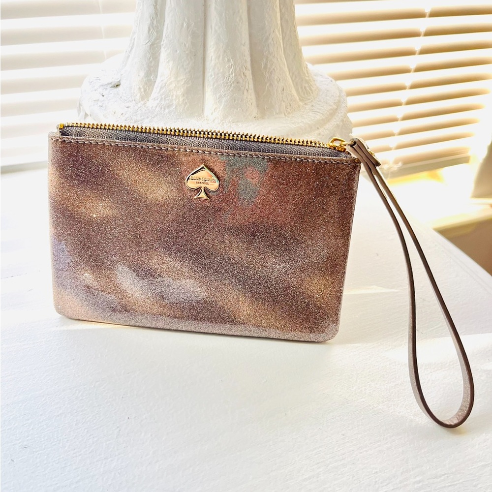 Kate spade Sparkle wrist wallet .